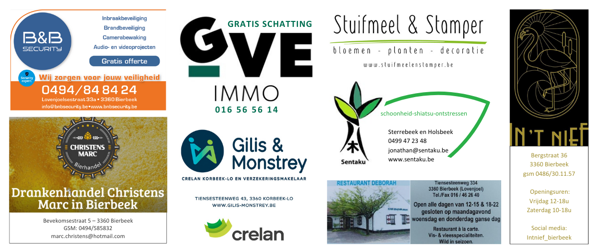 sponsors DF Bierbeek